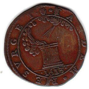 1613 Antwerp Belgium Coin (b647)